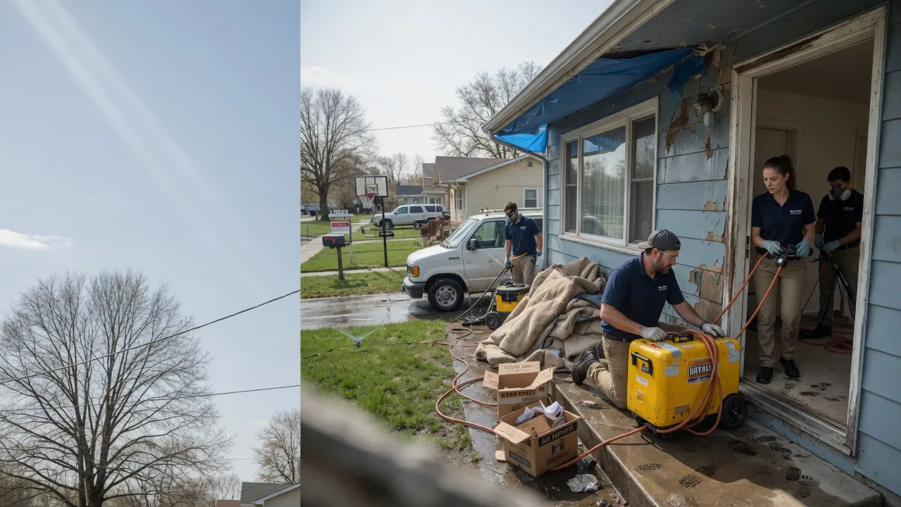 Basement Flood Cleanup in Niota, TN near me